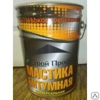 фото Мастика битумная универсальная МБУ 18л (16кг)