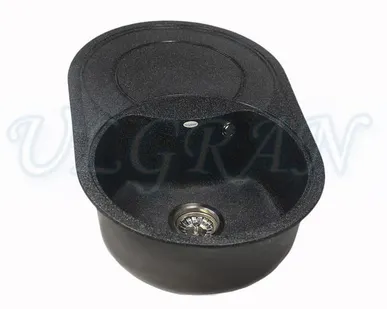 фото Мойка Ulgran черный, U-503-308