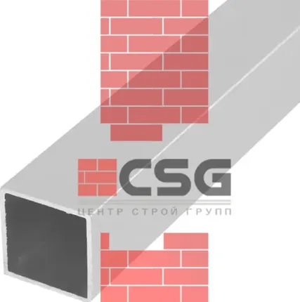 Фото №0 Электросварные низколегированные квадратные трубы 80х8, длина 12 м, марка 09Г2С-15