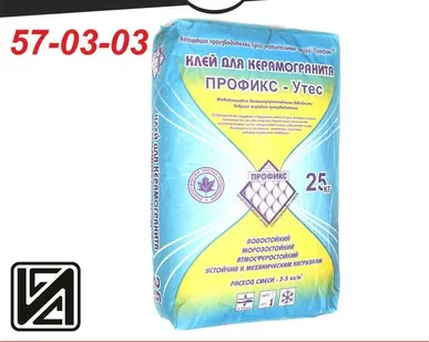 фото Клей для плитки 25кг ПРОФИКС-Утес