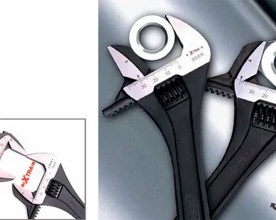 фото ФОСФАТИРОВАННЫЕ РАЗВОДНЫЕ КЛЮЧИ IREGA  со сменными губками  99WR -8&quot;