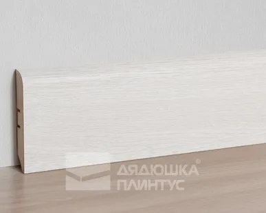 фото Смартпрофайл Стронг Плинтус МДФ Smartprofile Strong 80М Дуб французский