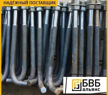 фото Анкерный болт изогнутый