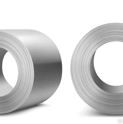 Фото №0 Лента стальная оцинкованная 7х0.55 мм 08ПС ГОСТ 9045-93