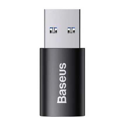 Фото №0 Адаптер-переходник Baseus Ingenuity Series Mini OTG (Type-C to USB 3.1) чёрный