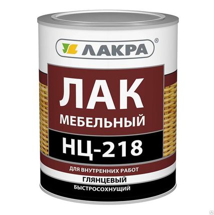 Фото №0 Лак НЦ-218 1,7кг/Лакра уп6шт