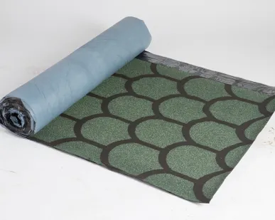 фото Рулонная черепица Технониколь Бобровый Хвост зеленая