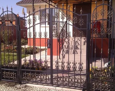 фото Заборные секции