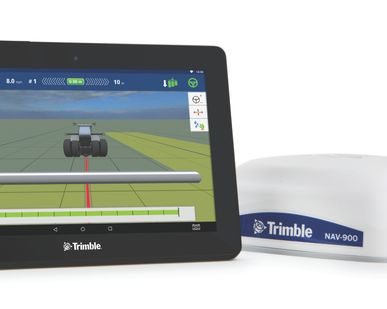 фото Агро Навигация Trimble GFX-750 + нав контроллер NAV-900 - cистема параллельного вождения - точное земледелие