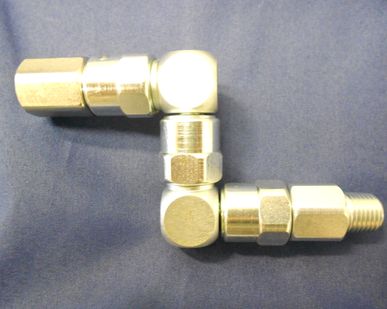фото Вертлюг Z-образный вертлюг 3/8" x 3/8" 450bar