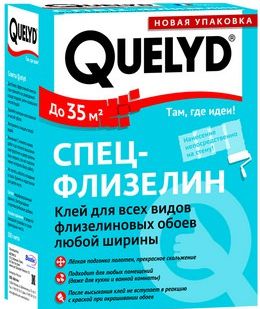 фото Клей для флизелиновых обоев Спец-флизелин QUELYD 300г