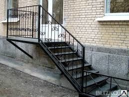 фото Изготовление металлического крыльца