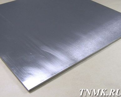 фото Лист молибденовый 0,4х1200х2000 мм ТСМ-4