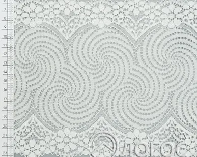 фото Кружево стрейч гипюр арт. 20097 180 мм, кремовый