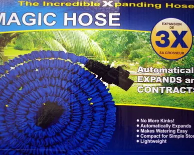 фото Чудо-шланг для полива X-hose (Magic hose) синего цвета (15 метров)