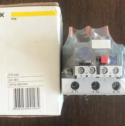 Фото №0 Реле тепловое РТИ-3363 63-80А ИЭК