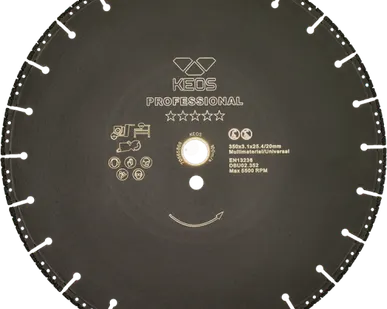 фото Диск алмазный KEOS универсальный 352мм/25,4/20 (DBU02.352)