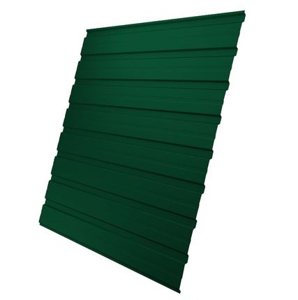 Фото №0 Профнастил С10В 0,45 Drap RAL 6005 зеленый мох