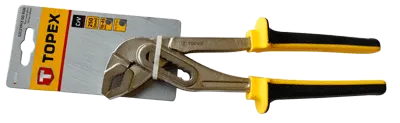 Фото №0 Клещи переставные TOPEX, 10-45мм, CrV, 250мм