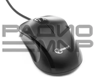 фото Мышь компьютерная &quot;Gembird&quot; MOP-100, USB, 2кн.+колесо кнопка, 1000DPI, кабе