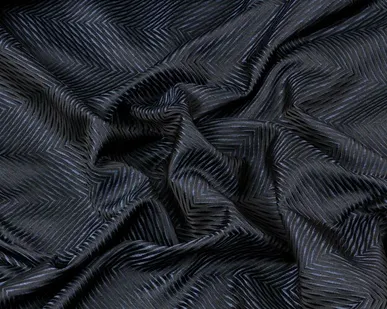 фото Жаккард шёлковый тёмно-лазурный Италия Состав: шёлк 100 % Плотность ≈115 г/м² Ширина 144 см