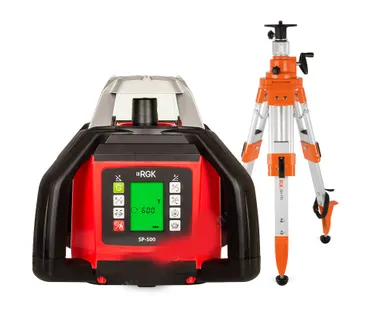 фото Ротационный нивелир RGK SP-500 + штатив RGK SH-170