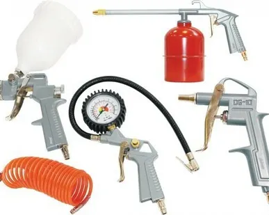 фото Набор пневмоинструмента Matrix, 5предметов, с нижн. бачком