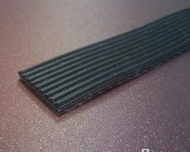фото Конвейерная лента ПВХ общего применения Flexam EX 10/2 0+A32 Black AS