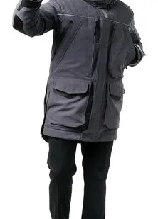 фото Куртка-парка мужская зимняя «Фокс» (цвет серый)