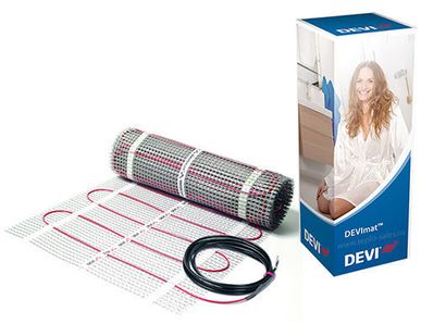 фото 83030560 Теплый пол DEVImat™ 150T (DTIR), 75W, 0,5m² (0,5x1 m), 230V