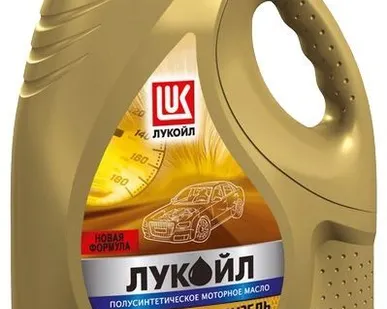 фото Моторн масло ЛУКОЙЛ ЛЮКС ТУРБO ДИЗЕЛЬ полусин SAE 10W- 40 API CF канист 5л