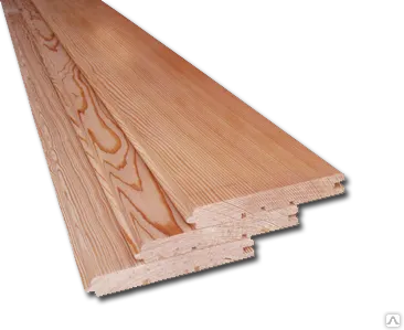 Фото №0 Евровагонка лиственница сорт С 12.5х96