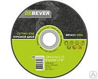 фото Отрезной диск по металлу Debever 125х1,0х22,23 мм, арт. NWC12510229S