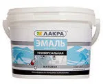 Фото №0 Эмаль акрил. универсальная Лакра Белая матовая 2,5кг