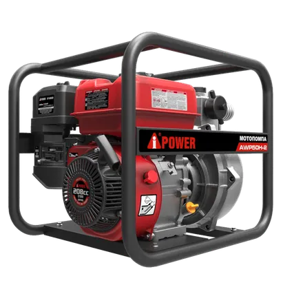 Фото №0 Бензиновая мотопомпа высоконапорная A-iPower AWP50H-2