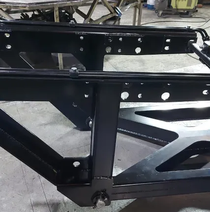 Фото №1 Отвал бульдозерный усиленный поворотный гидравлический ОБ-2,4Г для тяжелых работ