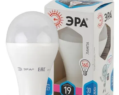 фото Лампа светодиодная A65-19W-840-E27 грушевидная 1520лм ЭРА Б0031703