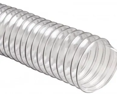 фото Промышленный аспирационный шланг DELTA TOOLS (гибкий рукав) PU 0,6 d 100 мм