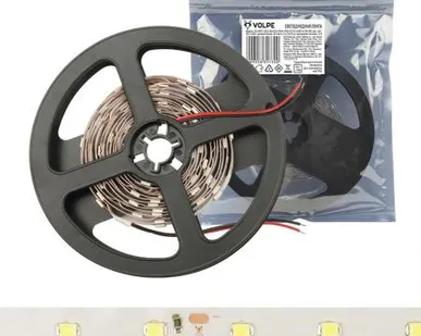 фото Светодиодная лента ULS-Q921 2835-60LED/m-8mm-IP20-DC12V-4,8W/m-3M-DW катушка в герметичной упаковке