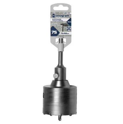 Фото №0 коронка твердосплавная MONOGRAM 75х50/160мм