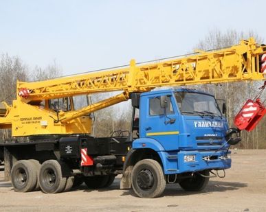 фото КС 55713-4В автокран 25т (КАМАЗ-65111)