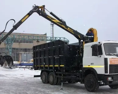 фото Аренда Ломовоза объём кузова 28.5 м.куб