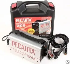 фото Сварочный инвертор в кейсе Ресанта САИ 220
