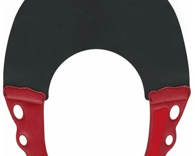 фото Воротник для стрижки и окрашивания Y.S.PARK 0.6мм, чёрный с красным