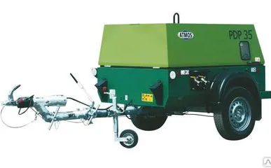 фото Компрессор дизельный Atmos PDP 35 на шасси
