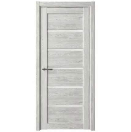 Фото №0 Дверь межкомнатная Техно-1 (Dorica) стекло матовое, экошпон, Северный 2000х800мм