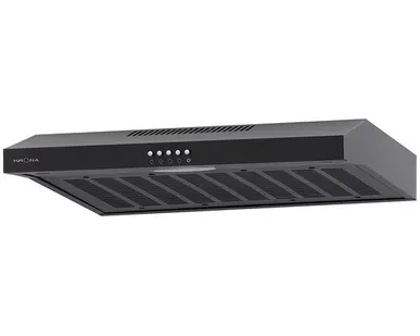 фото KRONA Подвесная вытяжка ERMINA 600 black PB