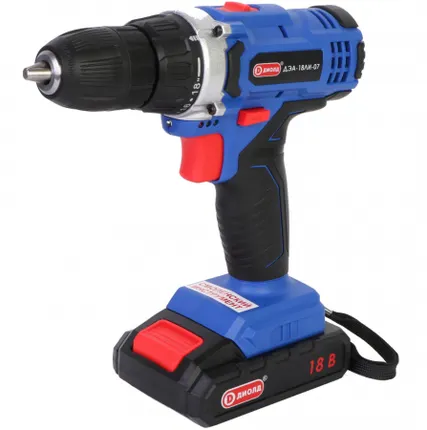 Фото №0 Аккумуляторная дрель-шуруповерт Диолд ДЭА-18 ЛИ-07