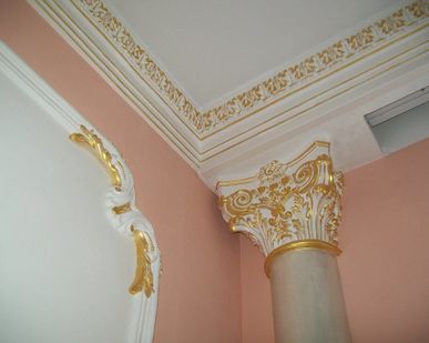 фото Декоративная отделка помещений. Гипс. Лепнина.
