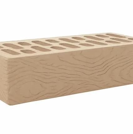 Фото №0 Кирпич лицевой керамический Латте «Ясень» пустотелый одинарный